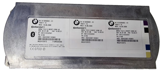 BMW E60 E61 E63 E64 E70 E71 – Telematics Control Module GSM – OEM 84109205892 (Tested, NLA)